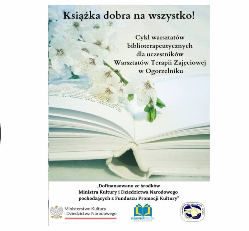 Zdjęcie: Dofinansowanie w programie Partnerstwo dla Książki dla Biblioteki w Niegowie!